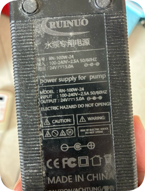*Brand NEW* Water Pump Stable Replacement Power Supply Compatible with RUINUO RN-100W-24